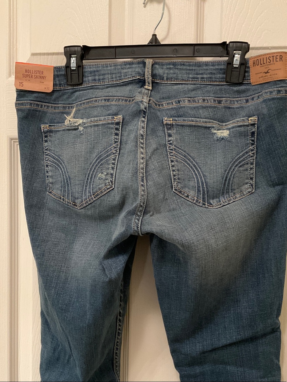 Hollister Medium Wash Super Skinny Jeans